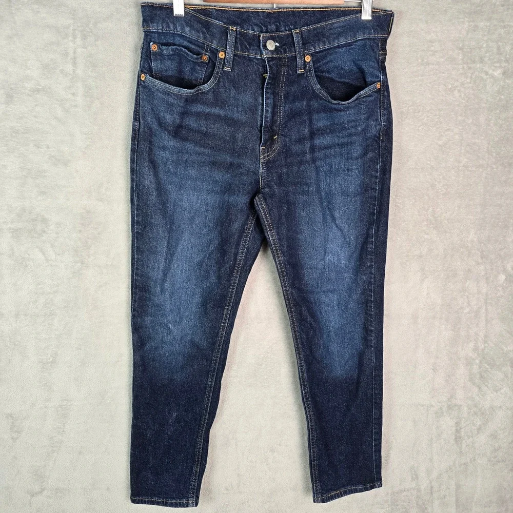 Levis 531 Athletic Slim Jeans Mens 32x28 Dark Wash Indigo‎ Tapered 85494-0055